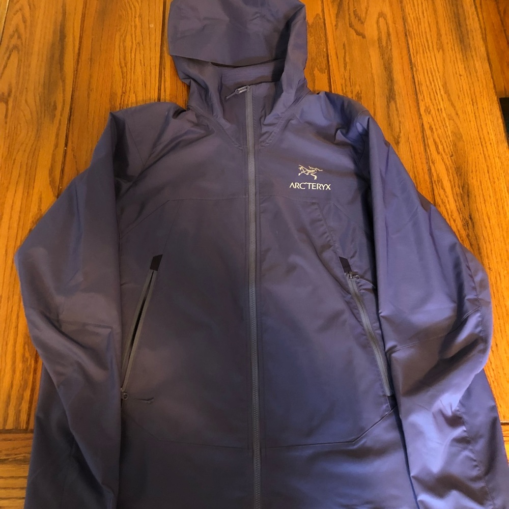 Large Periwinkle Arc’teryx Rain Jacket
